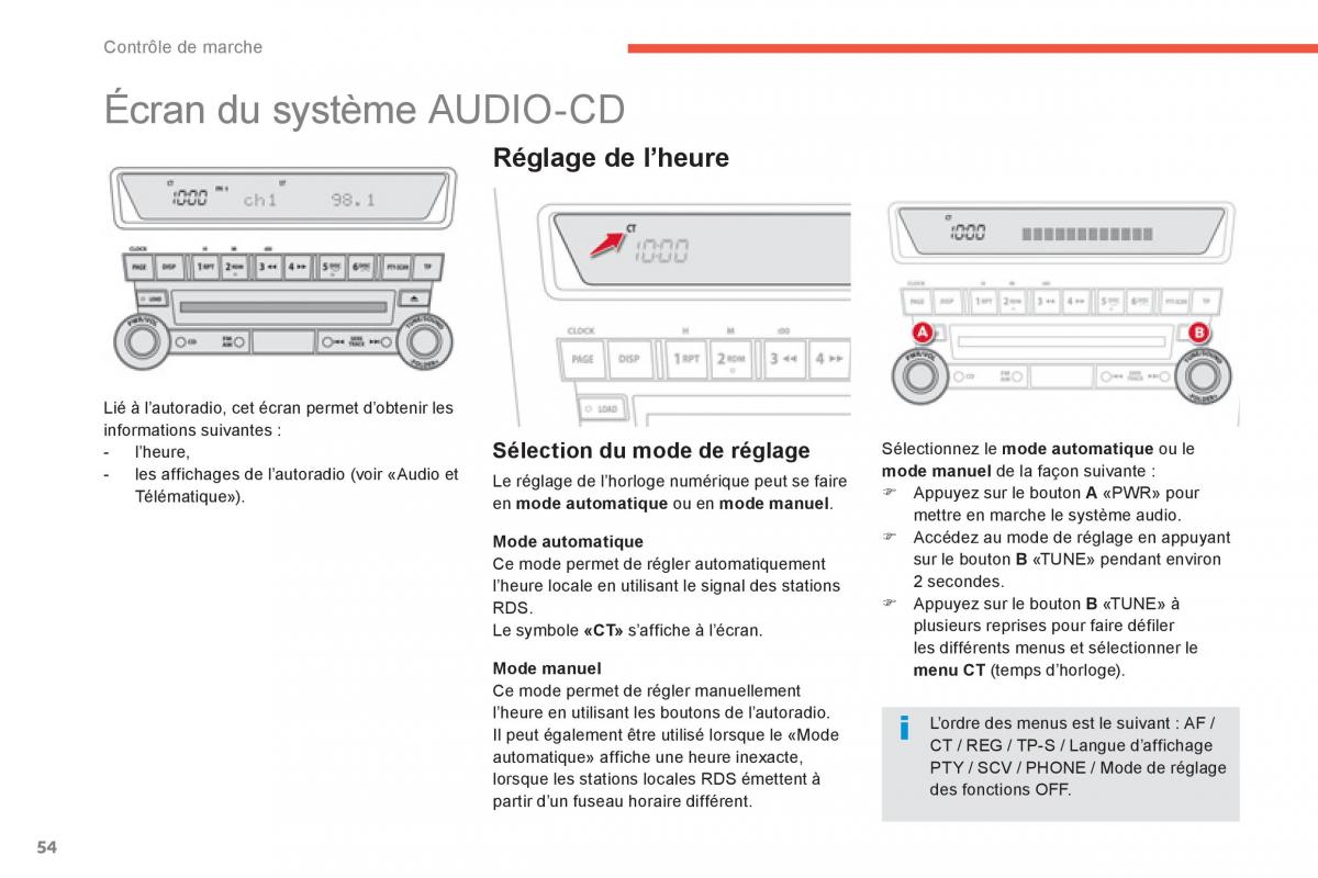 Citroen C4 Aircross manuel du proprietaire / page 56