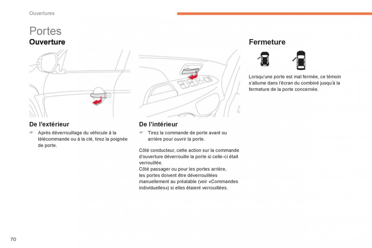 Citroen C4 Aircross manuel du proprietaire / page 72