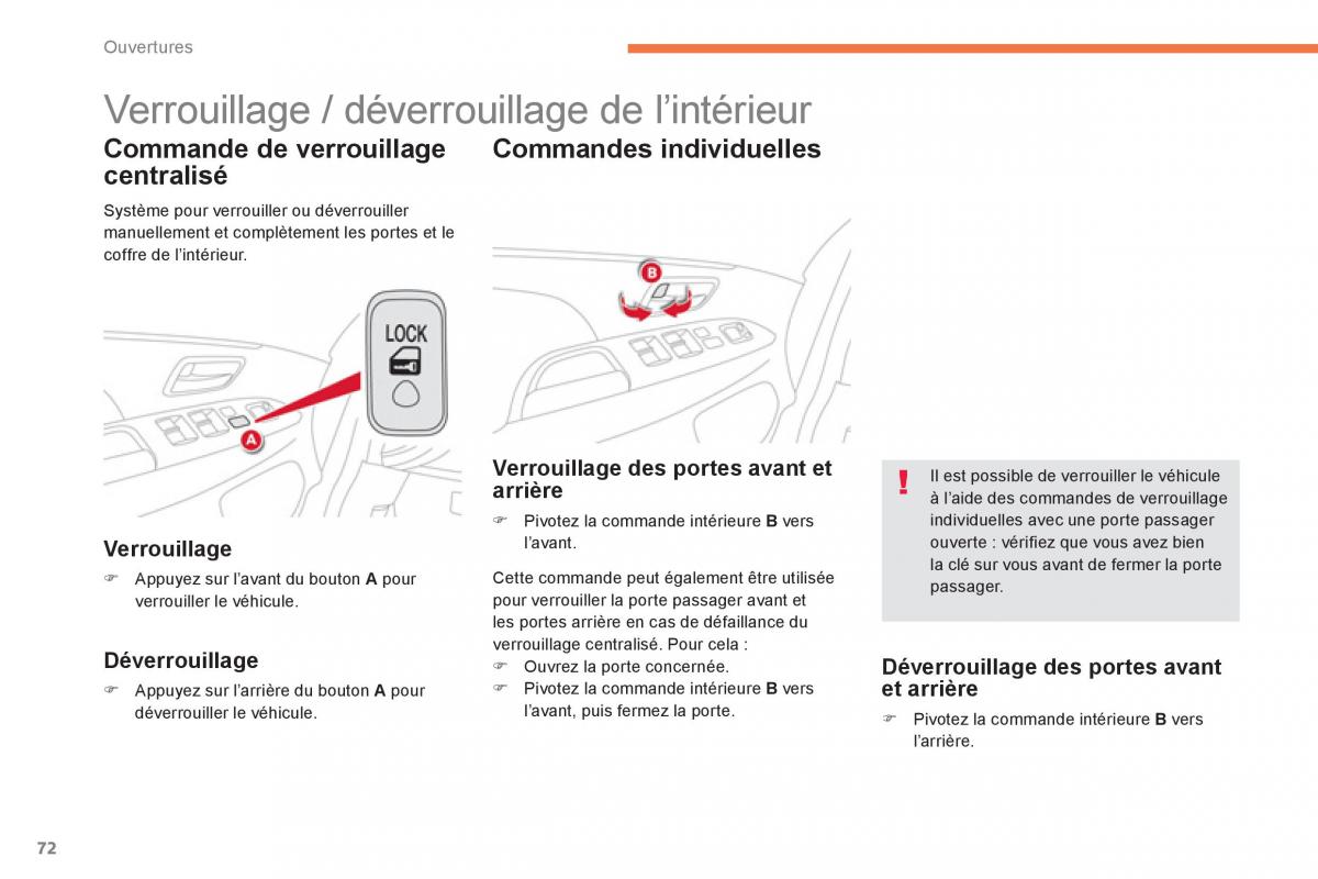 Citroen C4 Aircross manuel du proprietaire / page 74