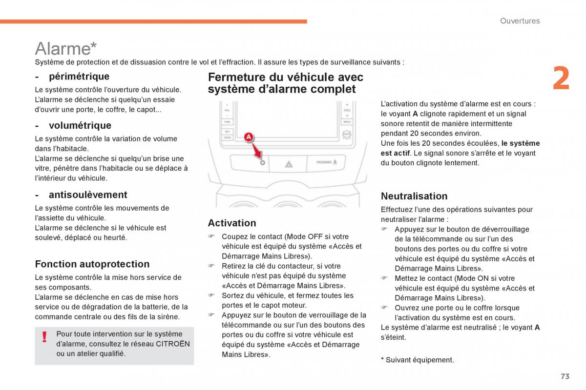 Citroen C4 Aircross manuel du proprietaire / page 75