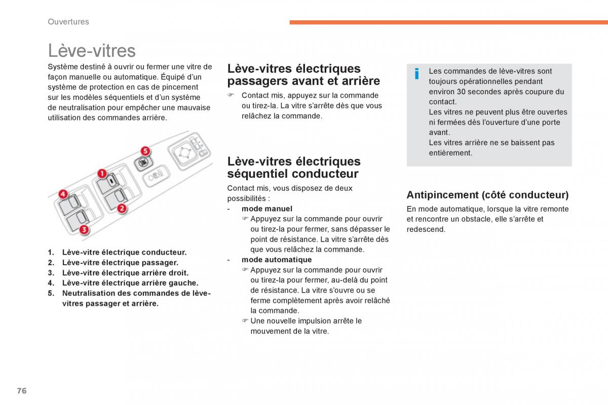 Citroen C4 Aircross manuel du proprietaire / page 78