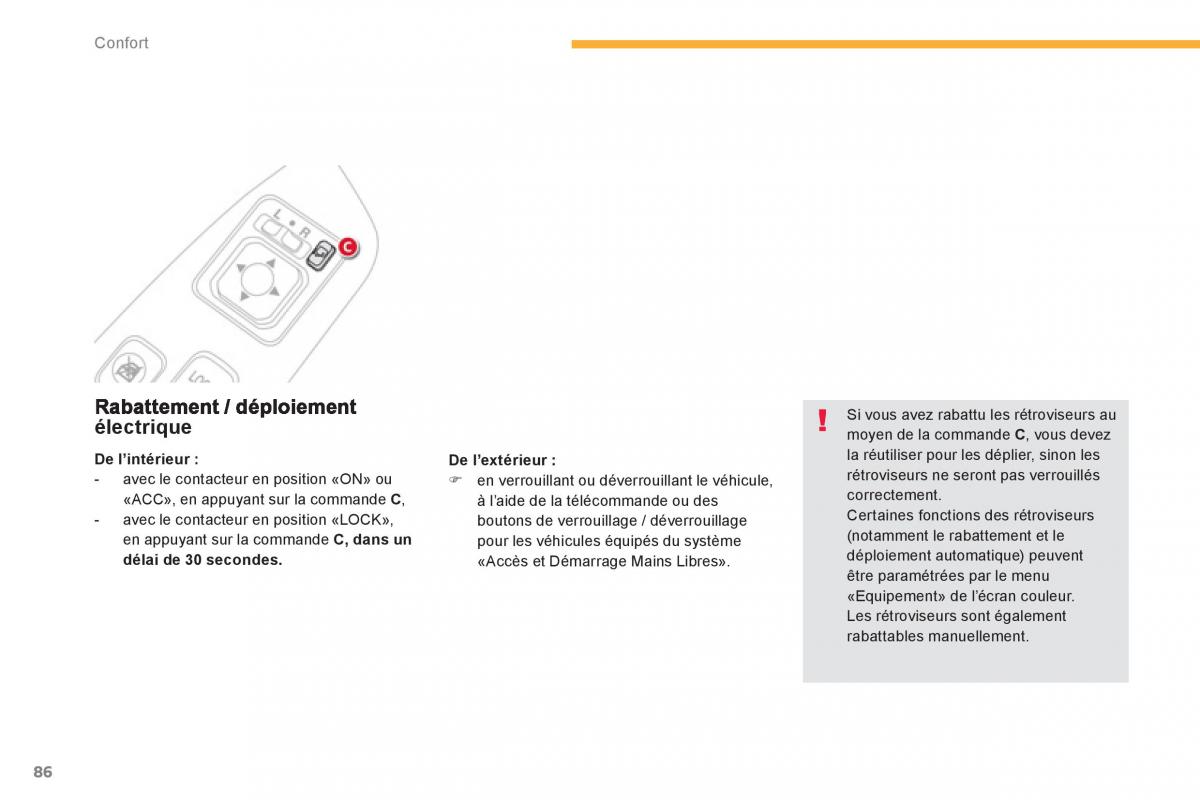 Citroen C4 Aircross manuel du proprietaire / page 88