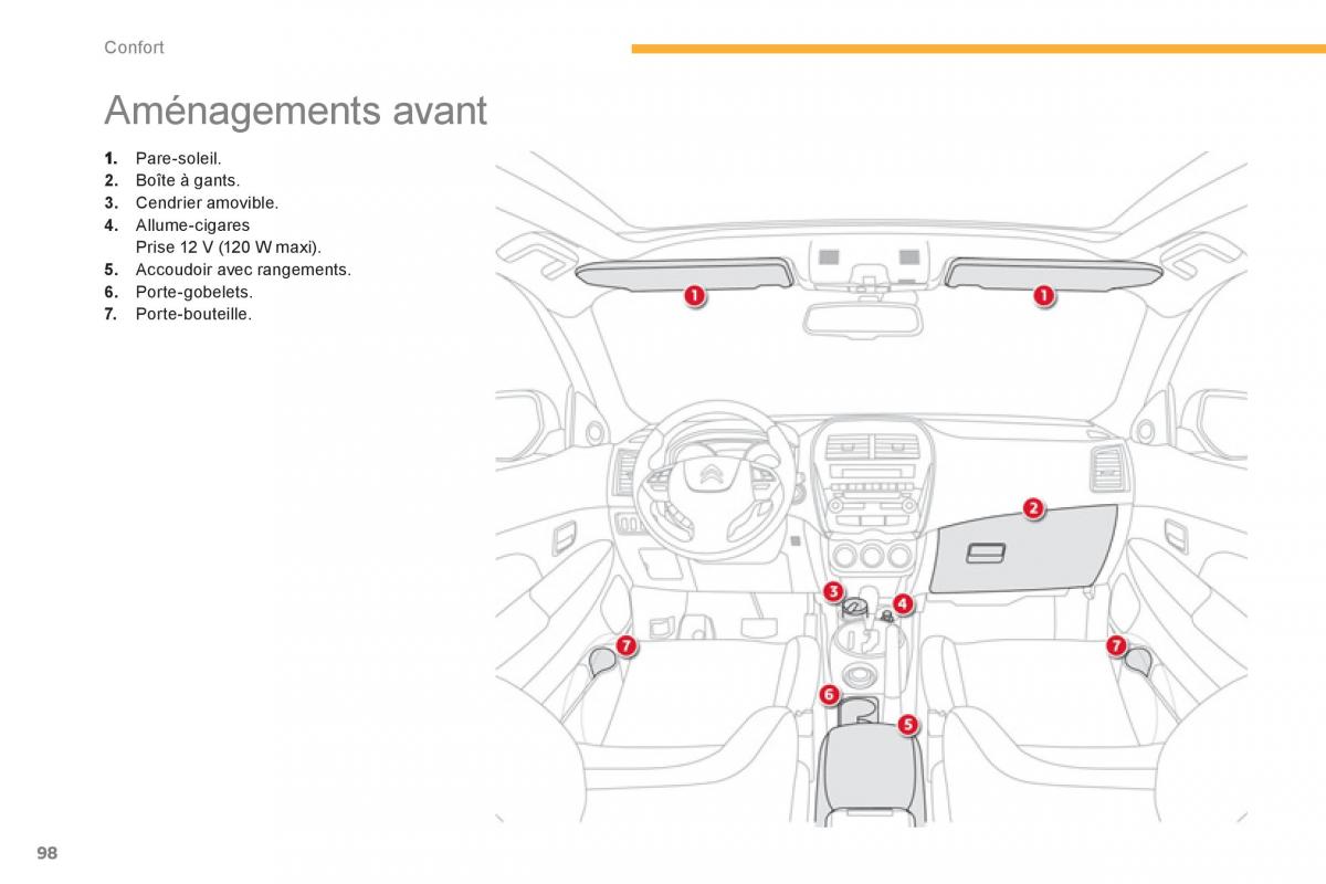 Citroen C4 Aircross manuel du proprietaire / page 100