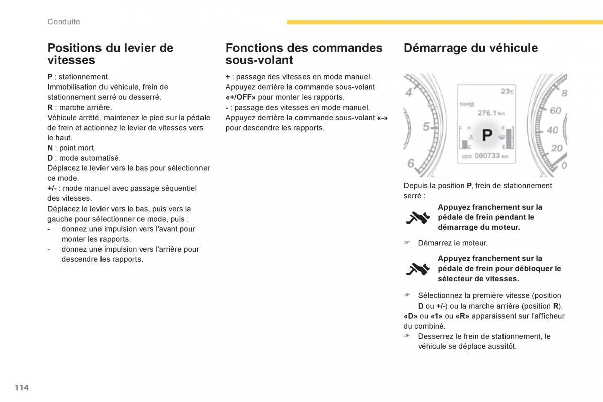 Citroen C4 Aircross manuel du proprietaire / page 116