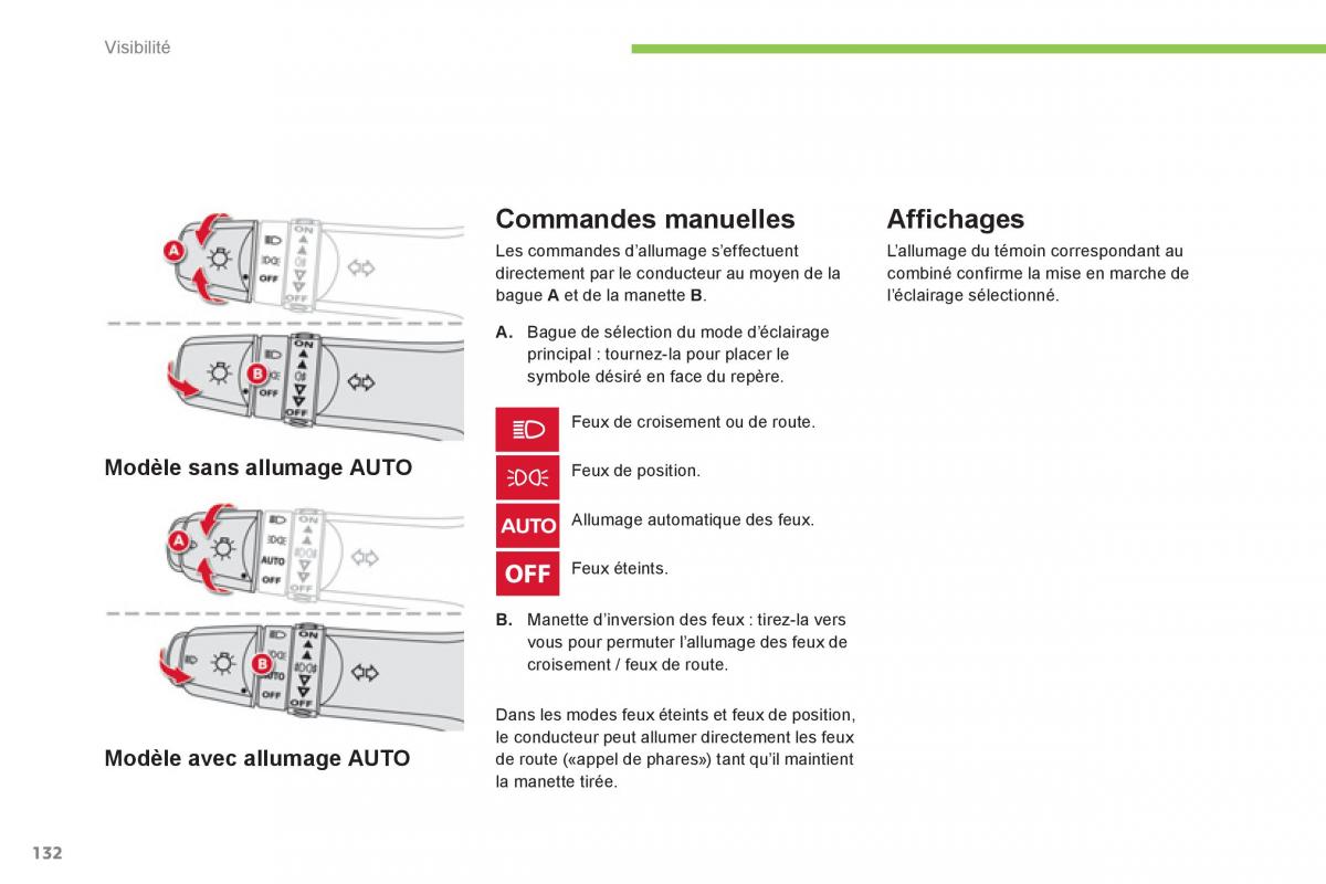 Citroen C4 Aircross manuel du proprietaire / page 134