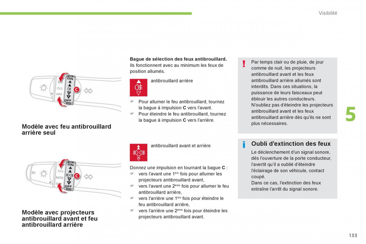 Citroen C4 Aircross manuel du proprietaire / page 135