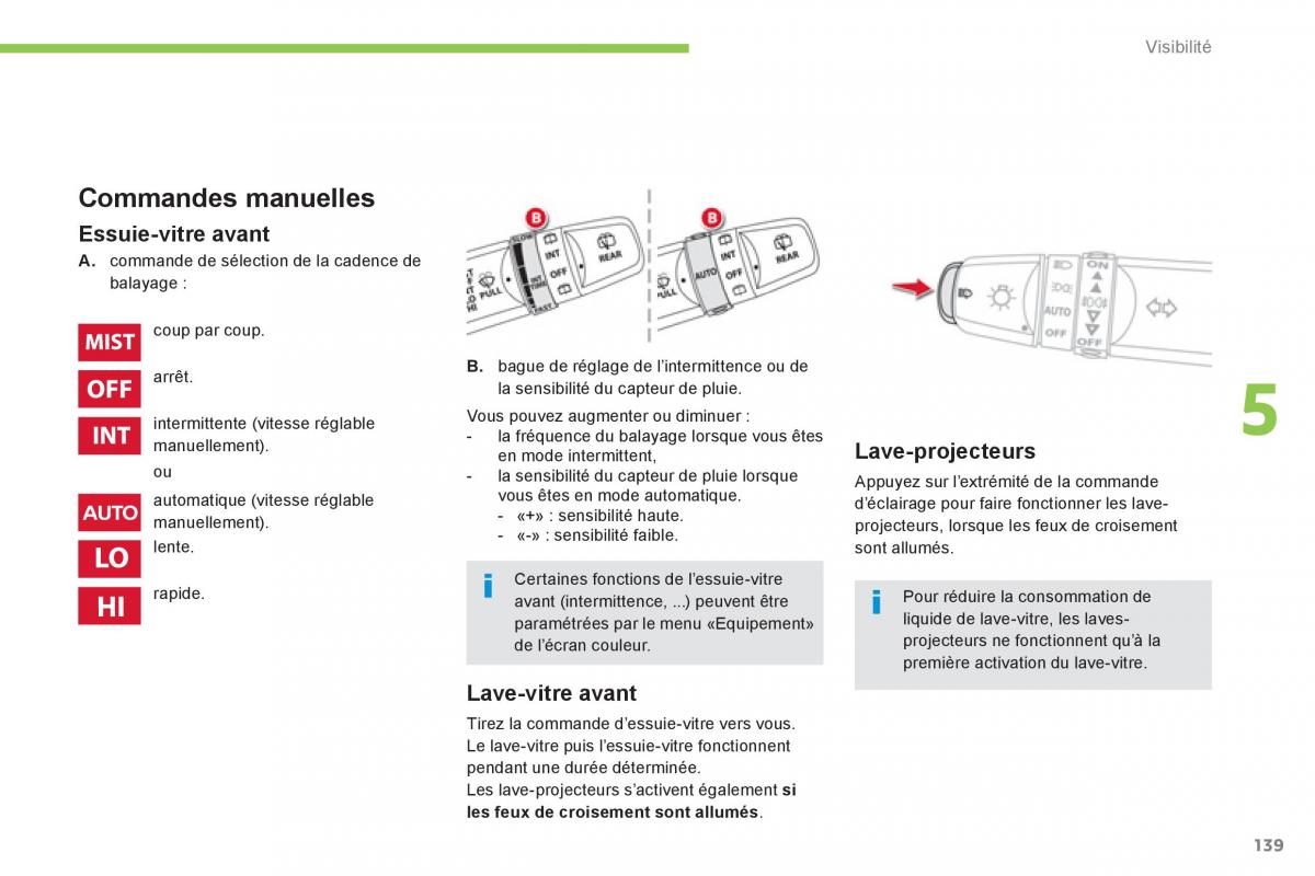 Citroen C4 Aircross manuel du proprietaire / page 141