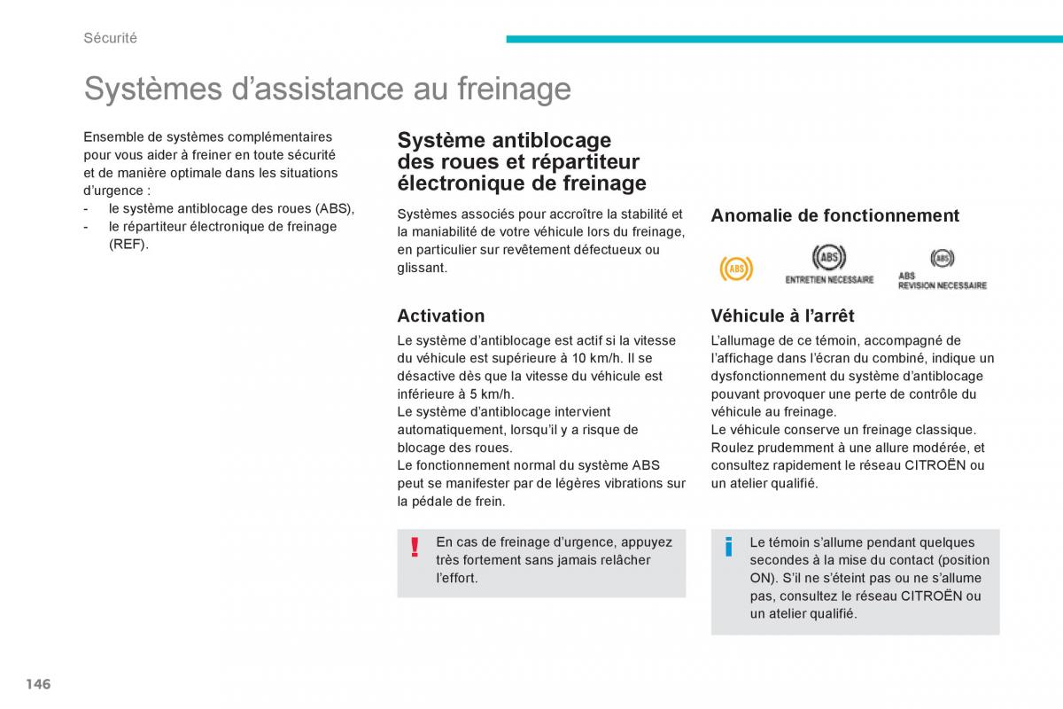 Citroen C4 Aircross manuel du proprietaire / page 148