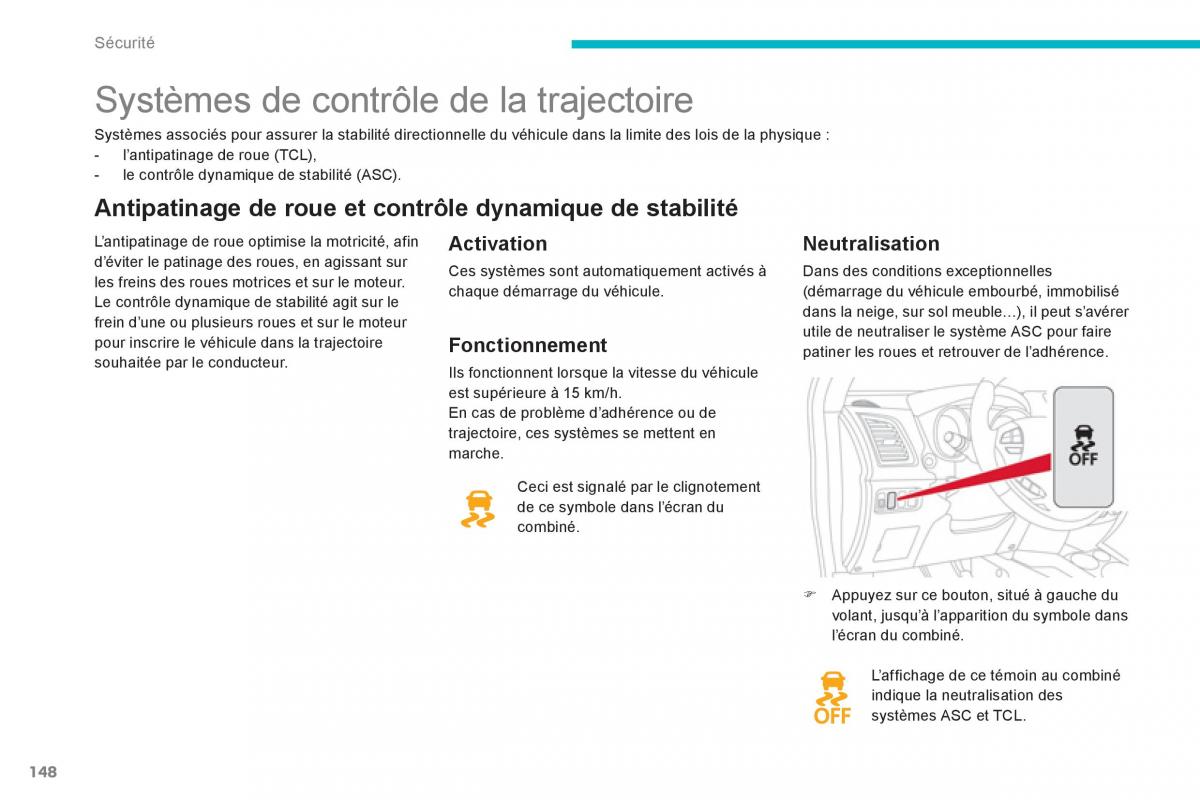 Citroen C4 Aircross manuel du proprietaire / page 150