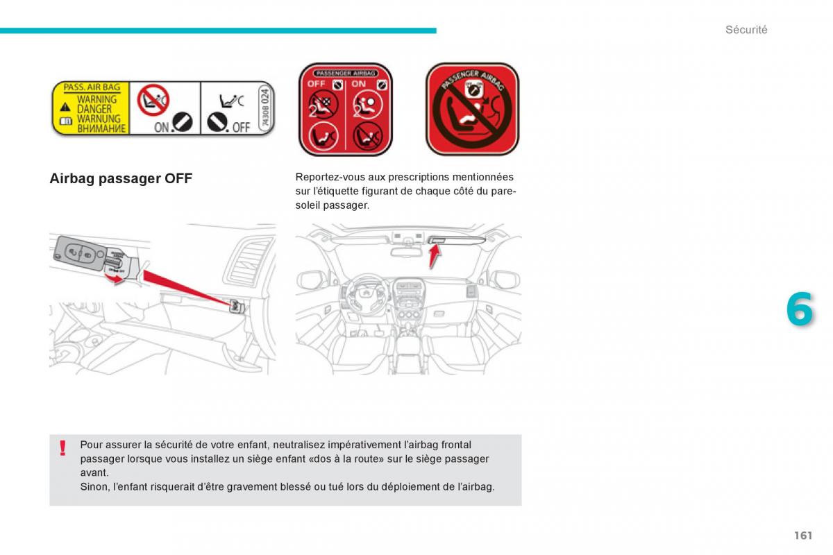 Citroen C4 Aircross manuel du proprietaire / page 163