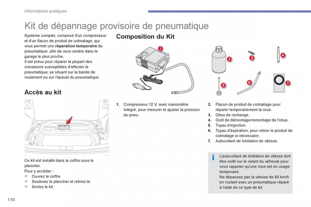 Citroen C4 Aircross manuel du proprietaire / page 172