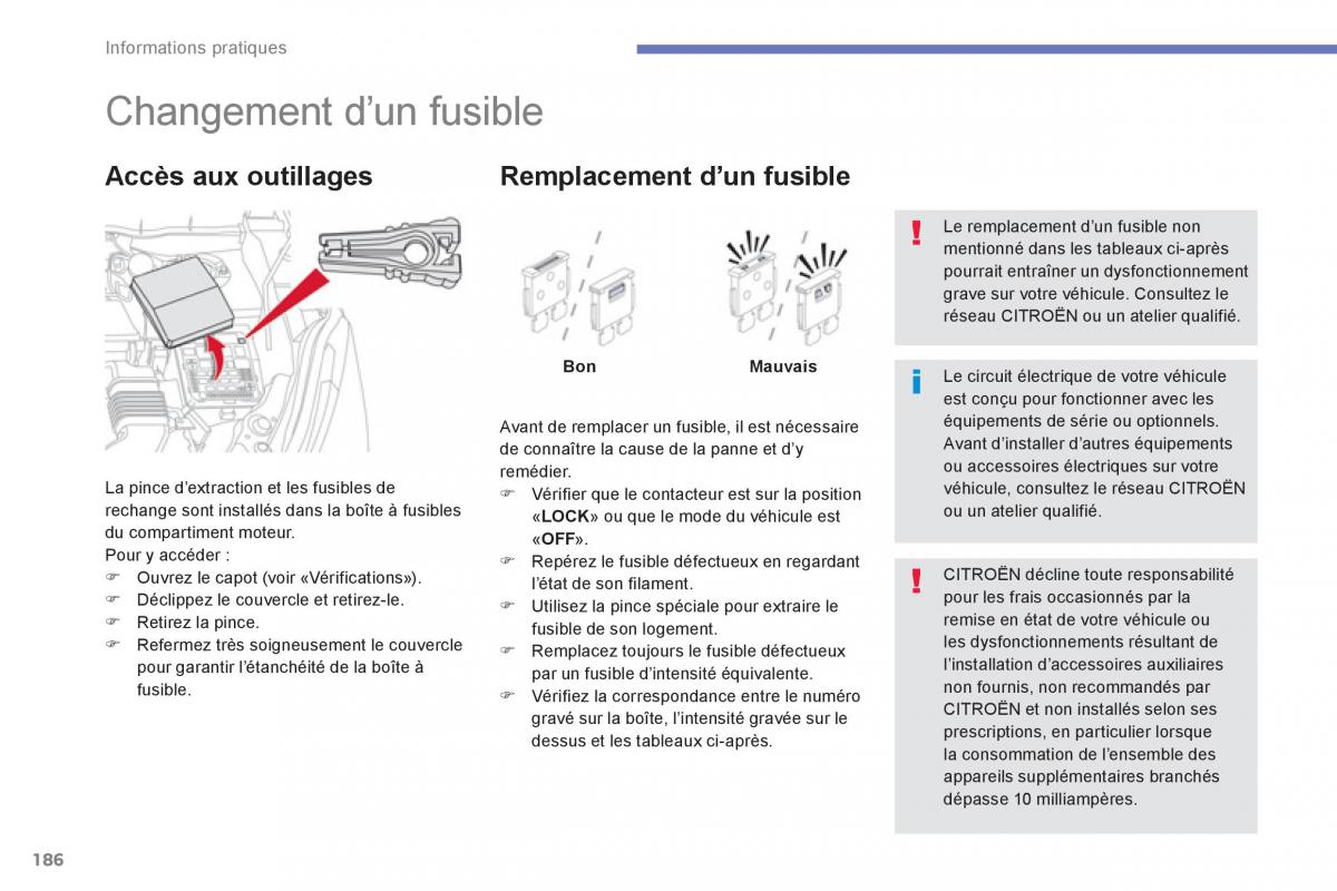 Citroen C4 Aircross manuel du proprietaire / page 188