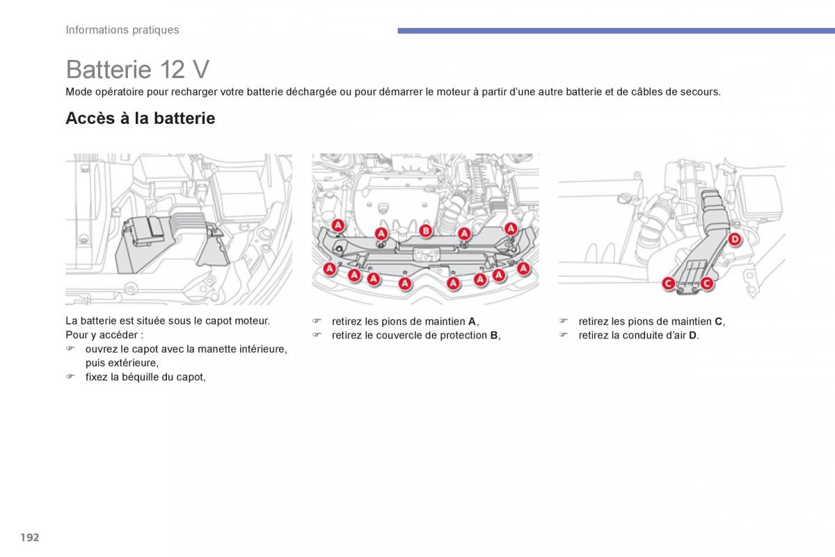 Citroen C4 Aircross manuel du proprietaire / page 194