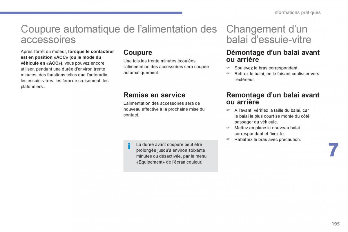 Citroen C4 Aircross manuel du proprietaire / page 197