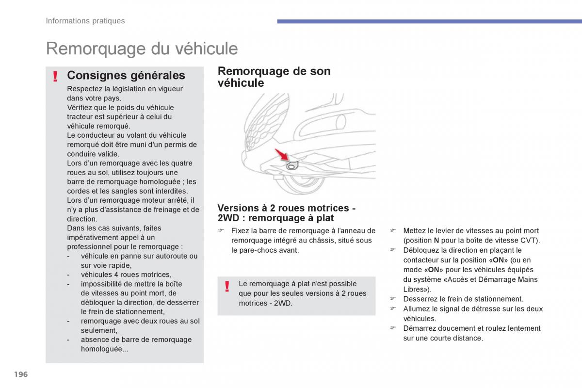 Citroen C4 Aircross manuel du proprietaire / page 198