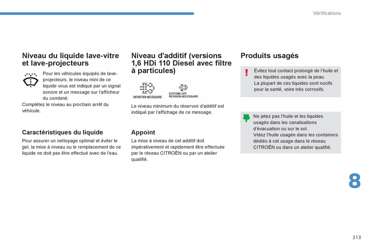 Citroen C4 Aircross manuel du proprietaire / page 215