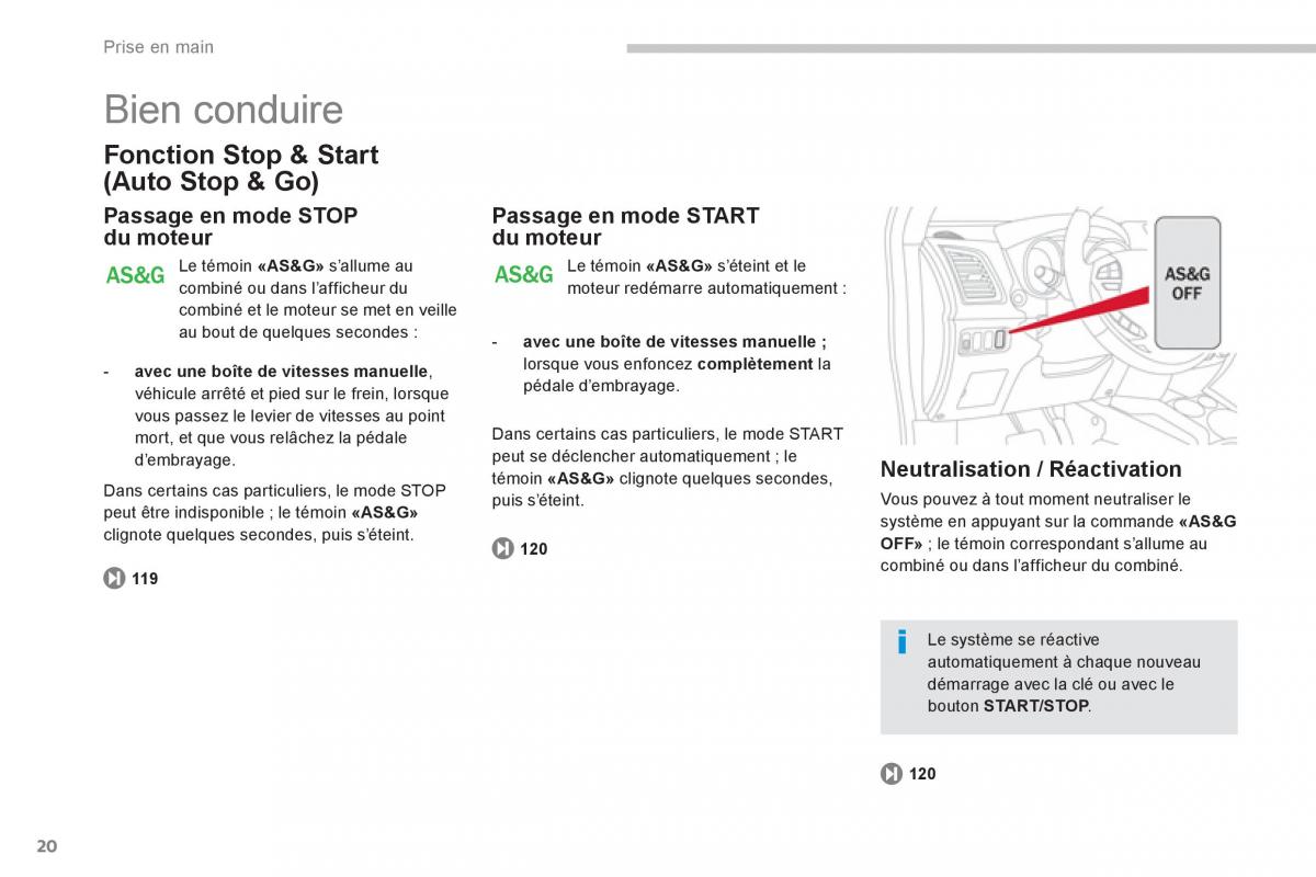 Citroen C4 Aircross manuel du proprietaire / page 22