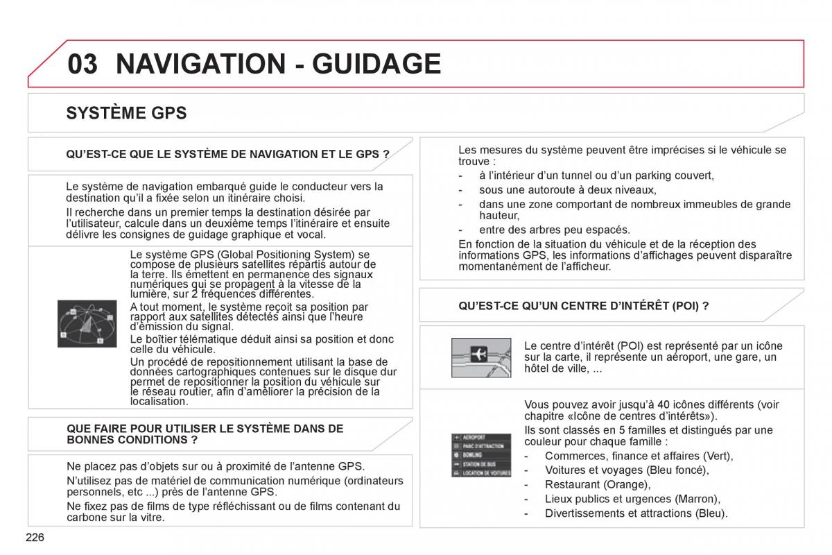 Citroen C4 Aircross manuel du proprietaire / page 228