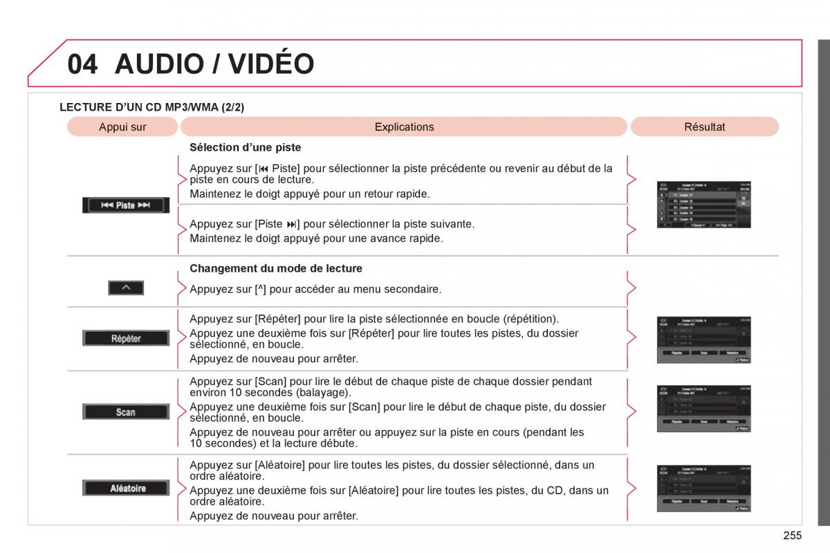 Citroen C4 Aircross manuel du proprietaire / page 257