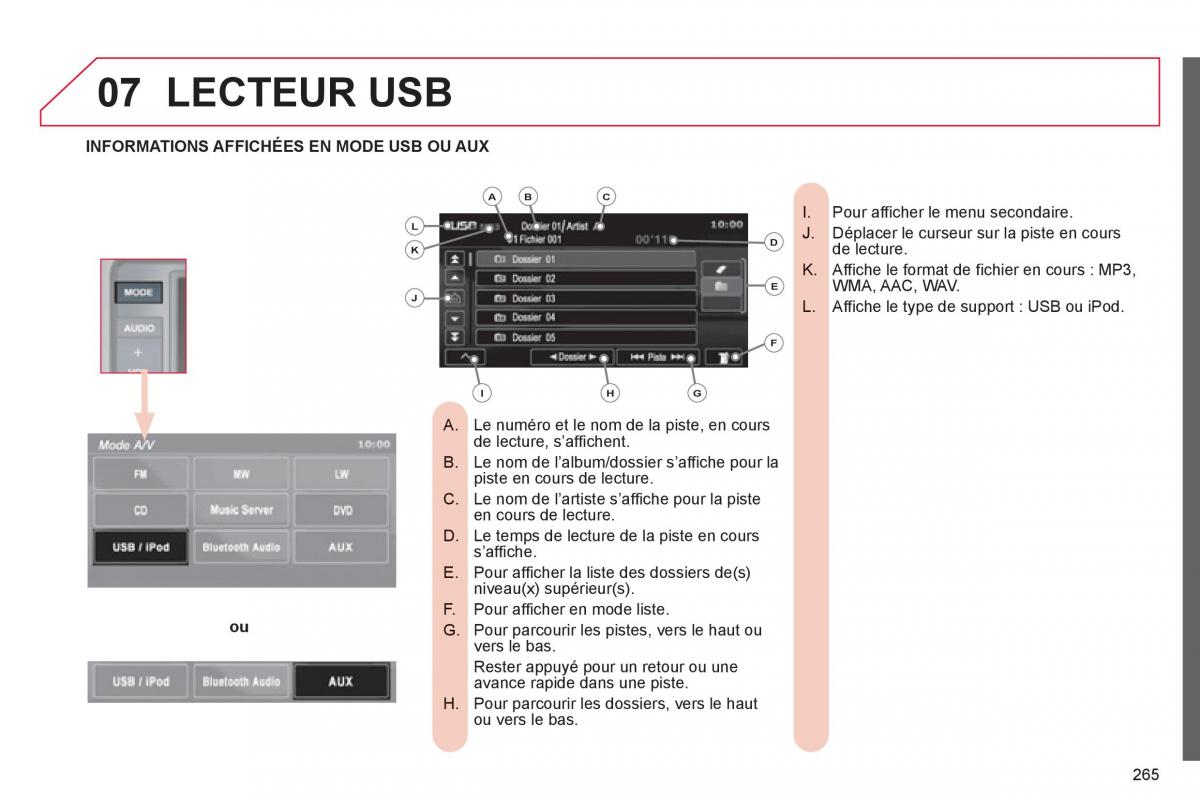 Citroen C4 Aircross manuel du proprietaire / page 267