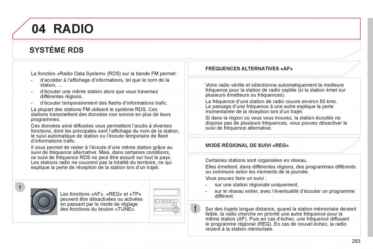 Citroen C4 Aircross manuel du proprietaire / page 295