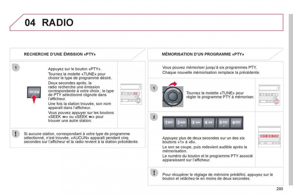 Citroen C4 Aircross manuel du proprietaire / page 297