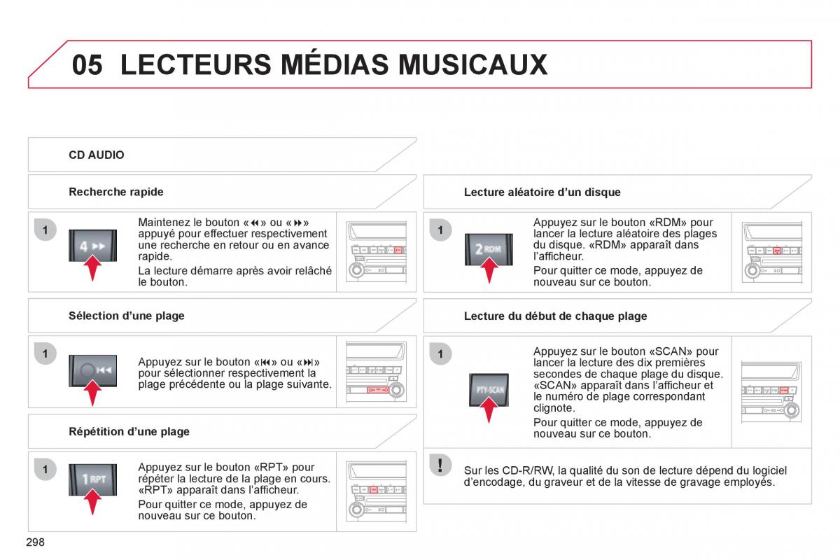 Citroen C4 Aircross manuel du proprietaire / page 300