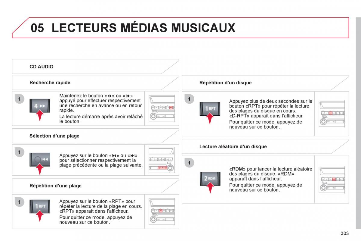 Citroen C4 Aircross manuel du proprietaire / page 305