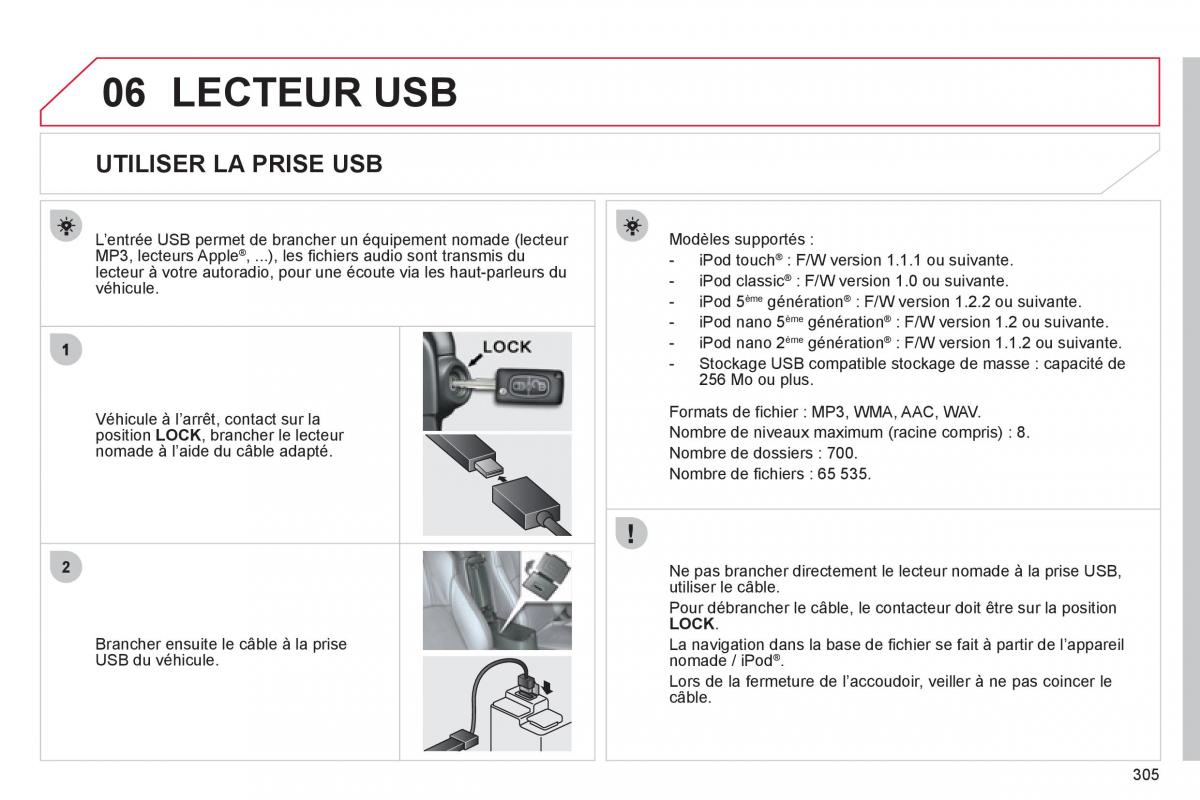 Citroen C4 Aircross manuel du proprietaire / page 307