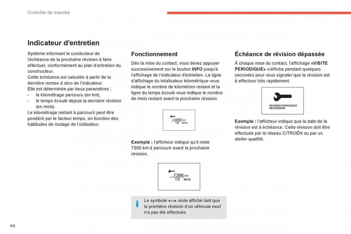 Citroen C4 Aircross manuel du proprietaire / page 46