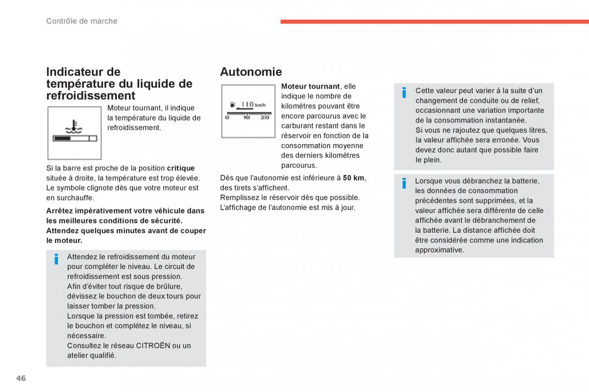 Citroen C4 Aircross manuel du proprietaire / page 48