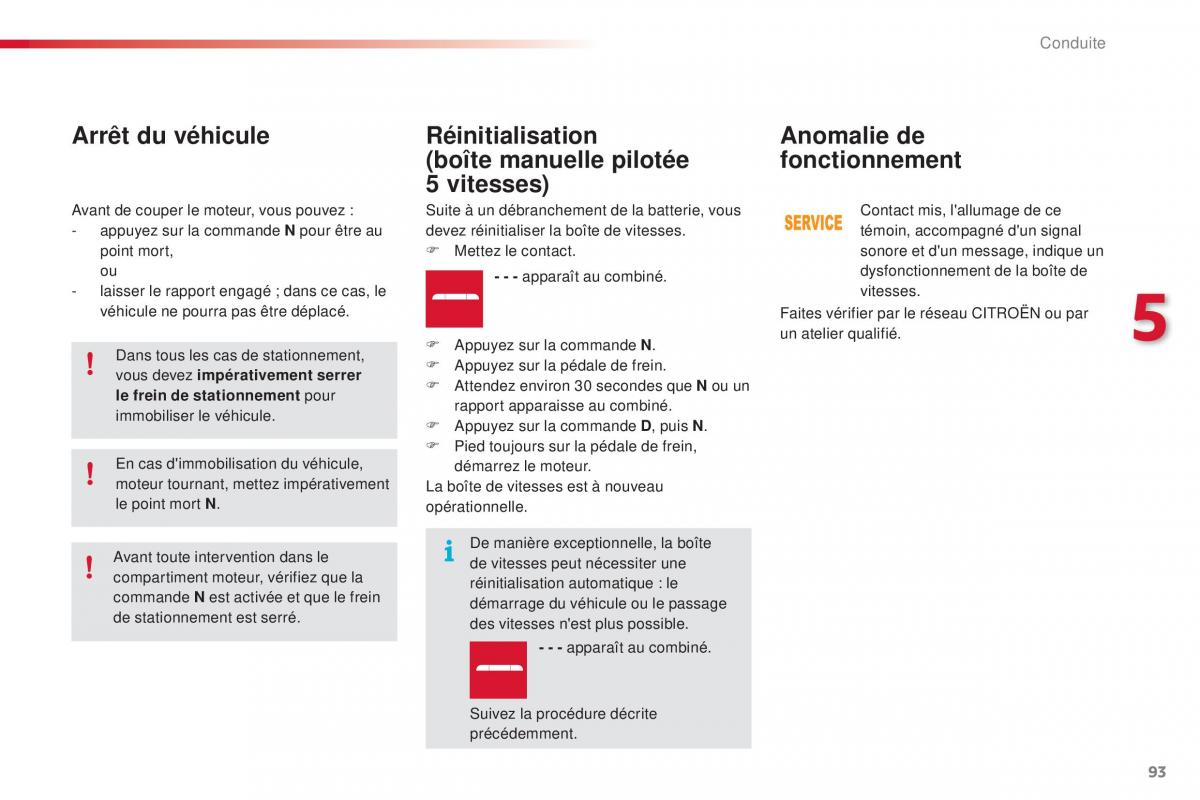 Citroen C4 Cactus manuel du proprietaire / page 95