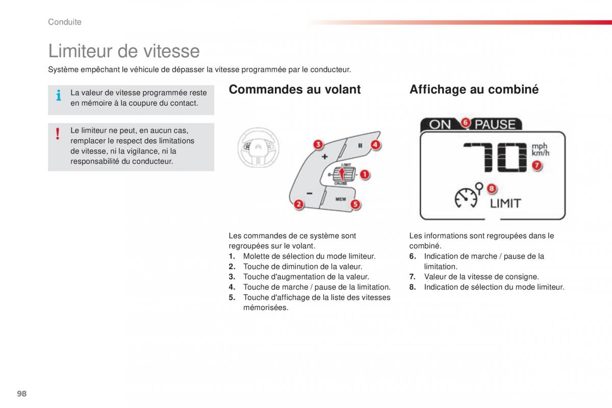 Citroen C4 Cactus manuel du proprietaire / page 100