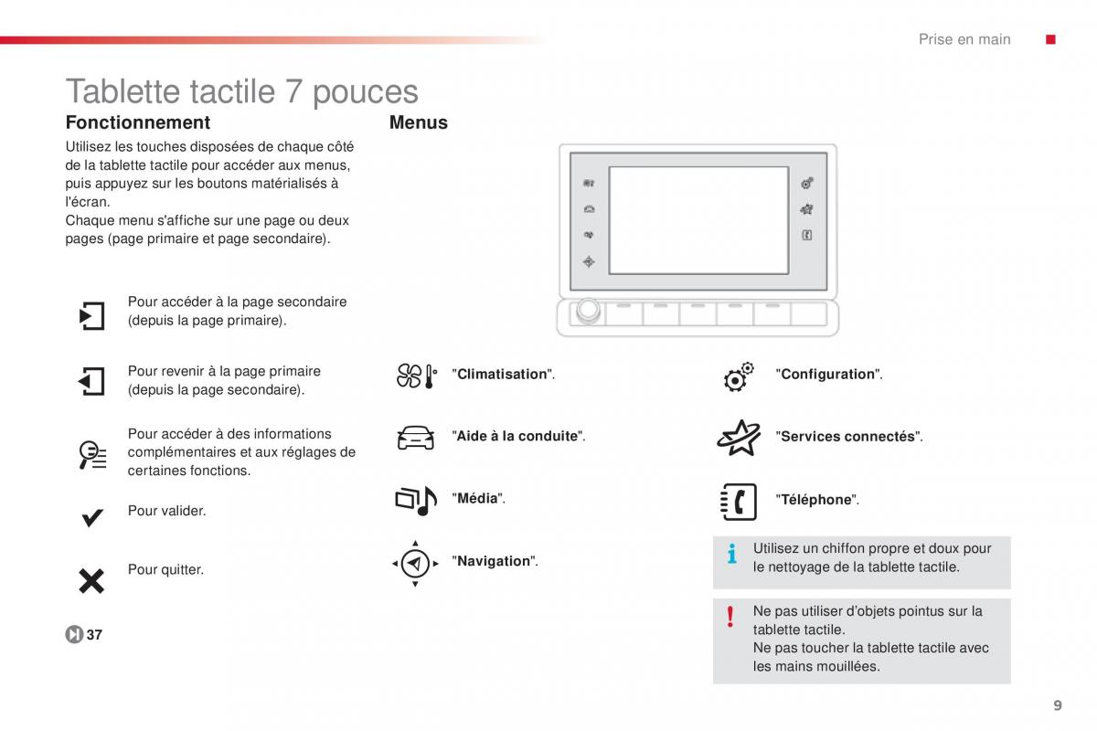 Citroen C4 Cactus manuel du proprietaire / page 11