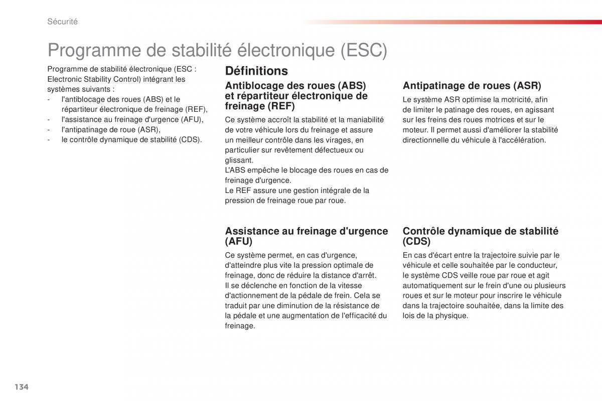 Citroen C4 Cactus manuel du proprietaire / page 136