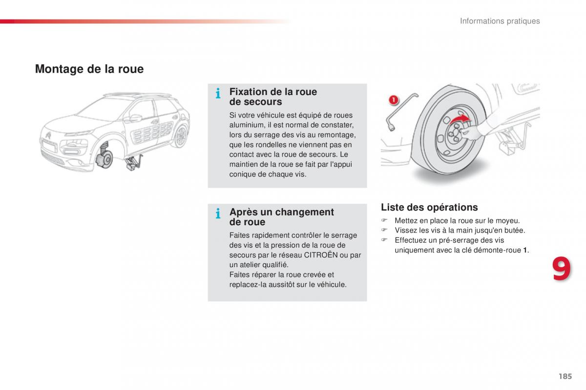 Citroen C4 Cactus manuel du proprietaire / page 187