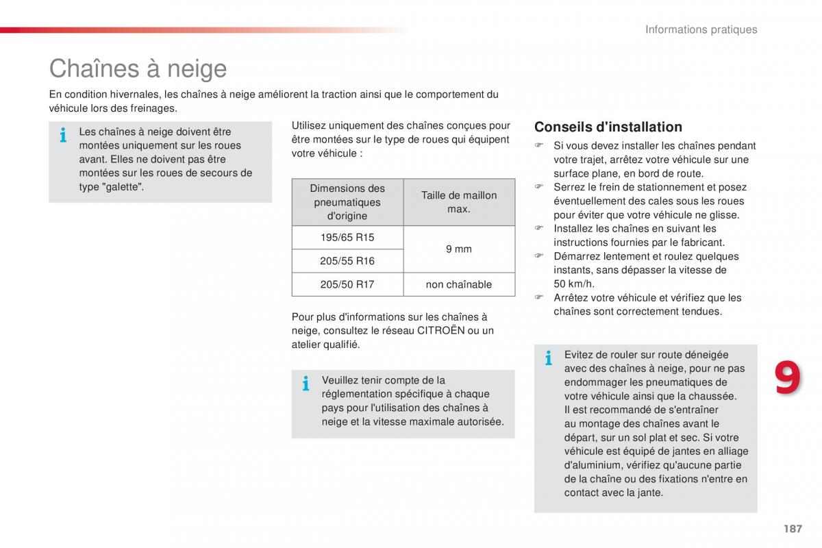 Citroen C4 Cactus manuel du proprietaire / page 189