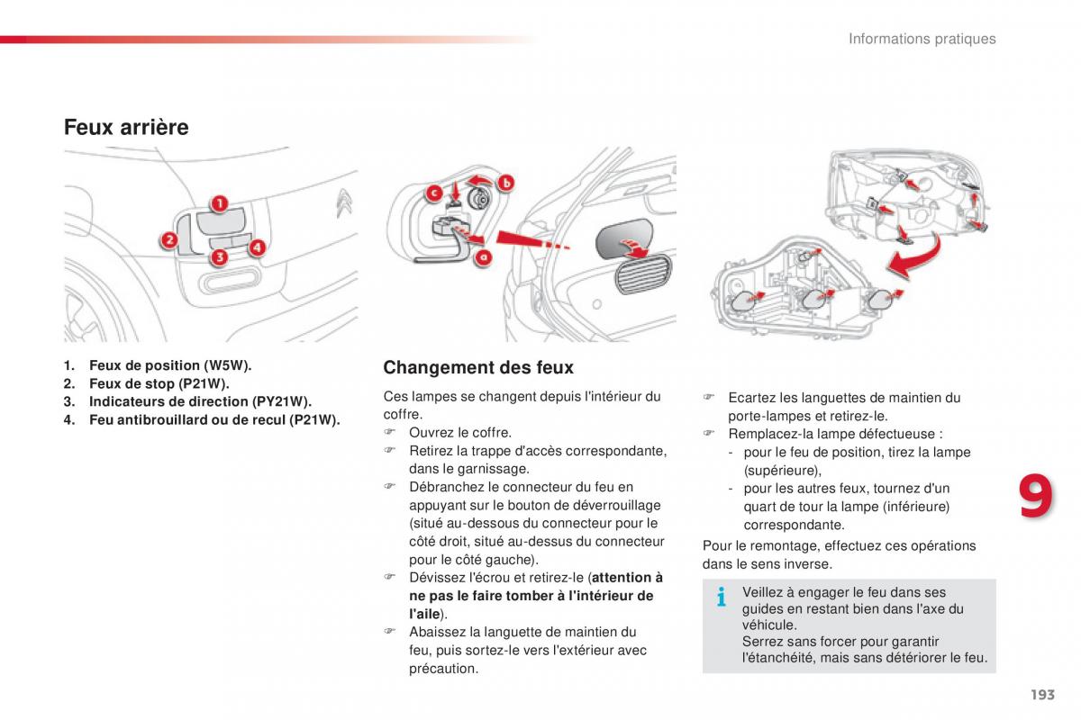 Citroen C4 Cactus manuel du proprietaire / page 195