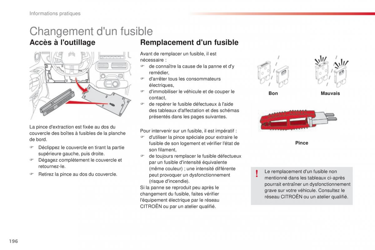 Citroen C4 Cactus manuel du proprietaire / page 198