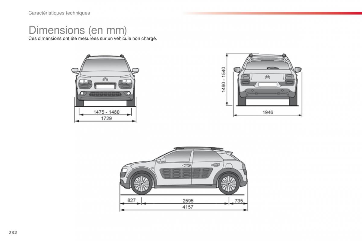 Citroen C4 Cactus manuel du proprietaire / page 234