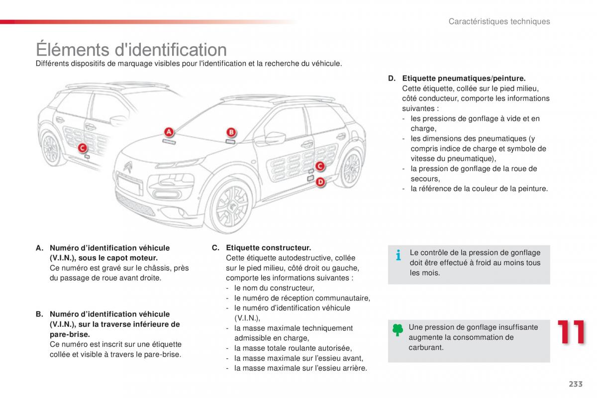 Citroen C4 Cactus manuel du proprietaire / page 235