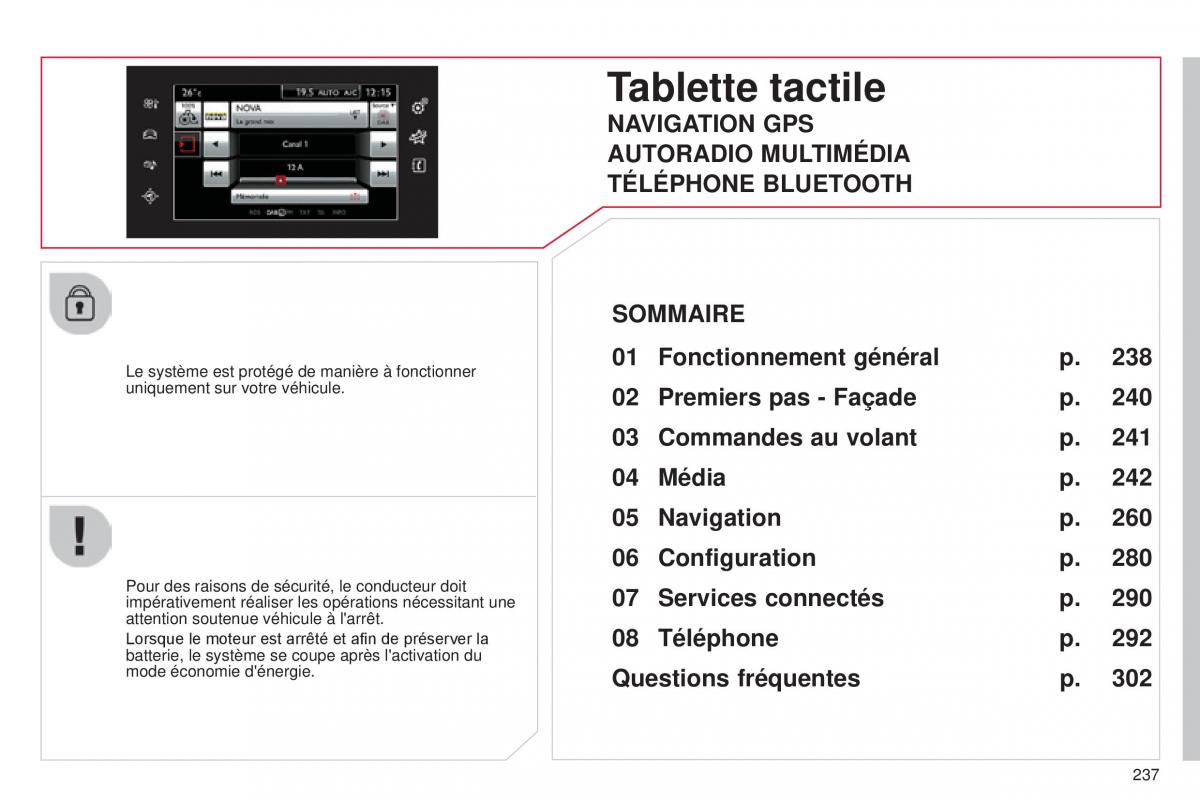 Citroen C4 Cactus manuel du proprietaire / page 239