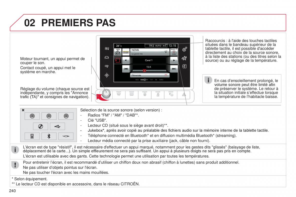 Citroen C4 Cactus manuel du proprietaire / page 242