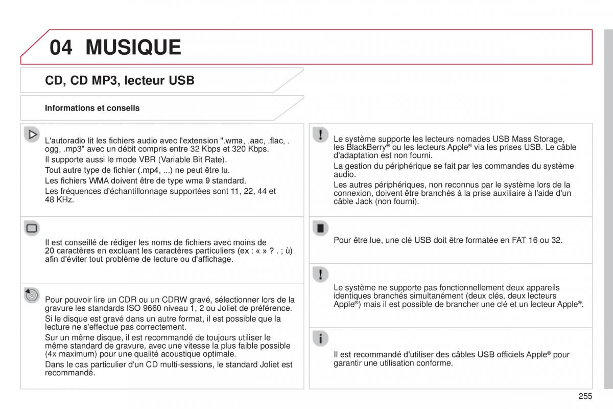 Citroen C4 Cactus manuel du proprietaire / page 257