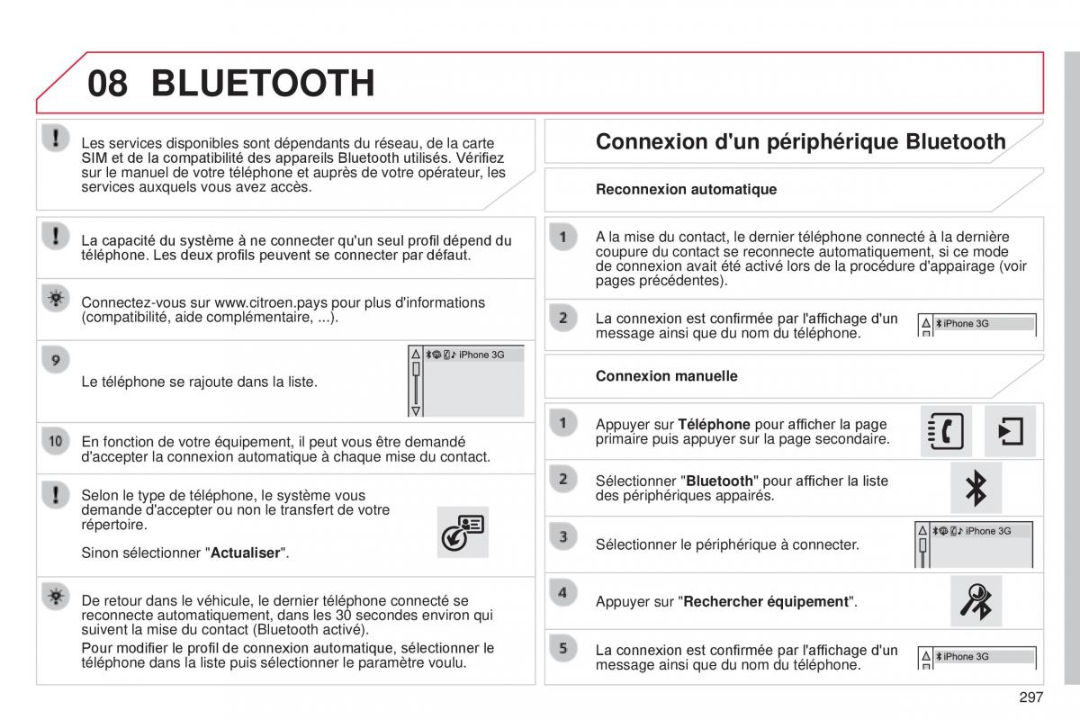 Citroen C4 Cactus manuel du proprietaire / page 299