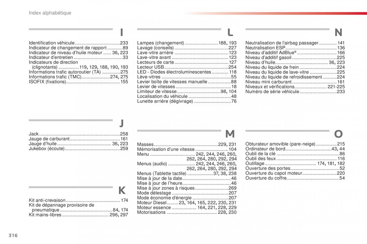 Citroen C4 Cactus manuel du proprietaire / page 318