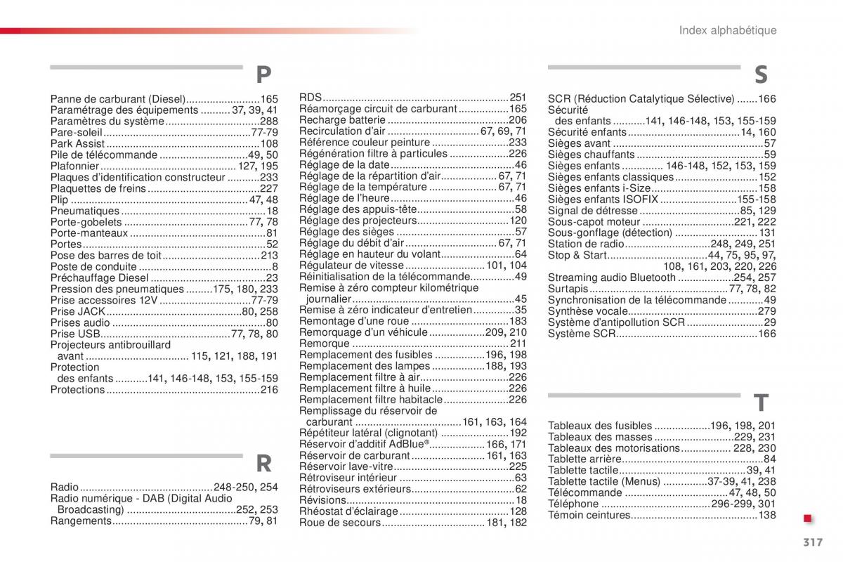 Citroen C4 Cactus manuel du proprietaire / page 319