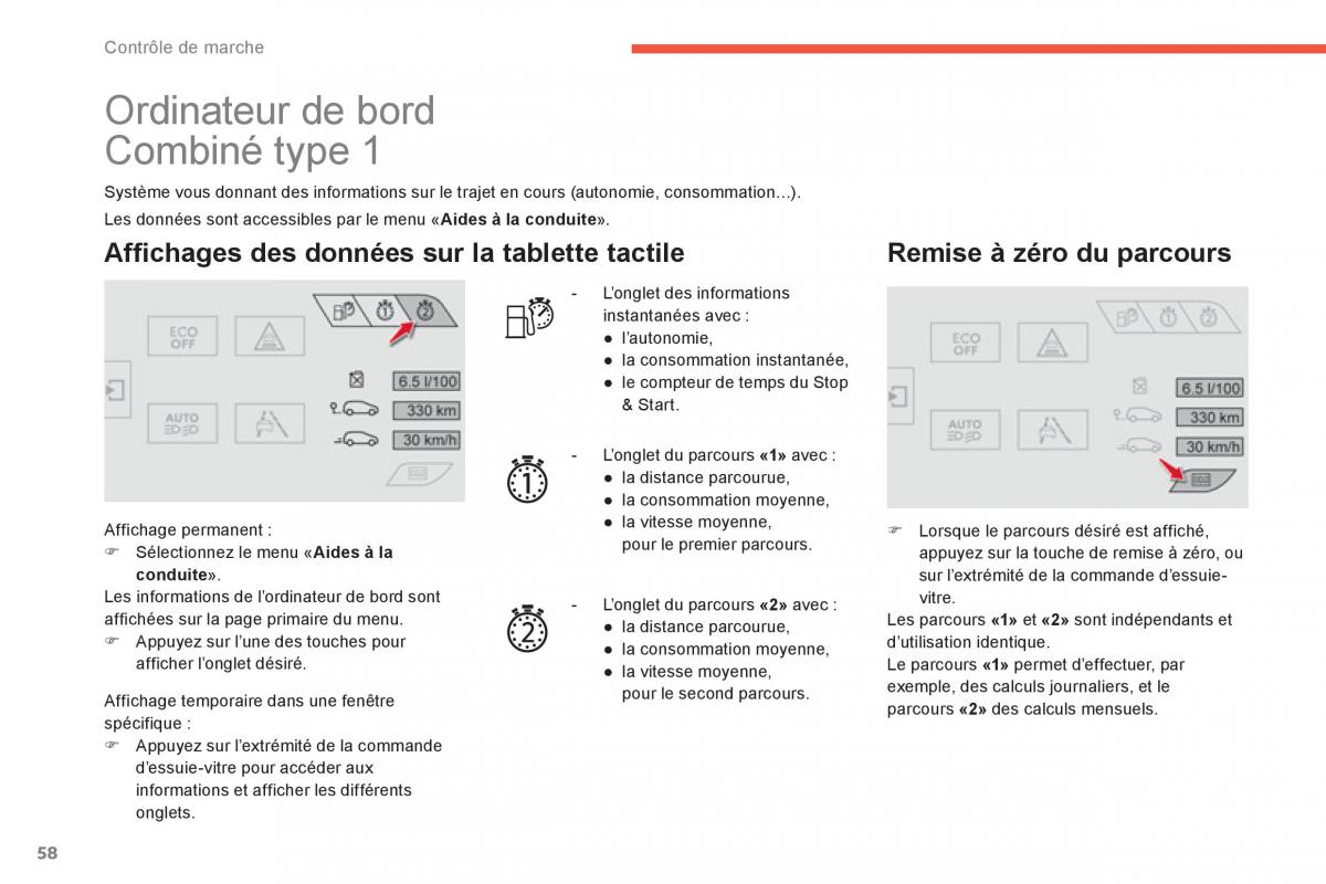 Citroen C4 Picasso Grand Picasso II 2 manuel du proprietaire / page 60