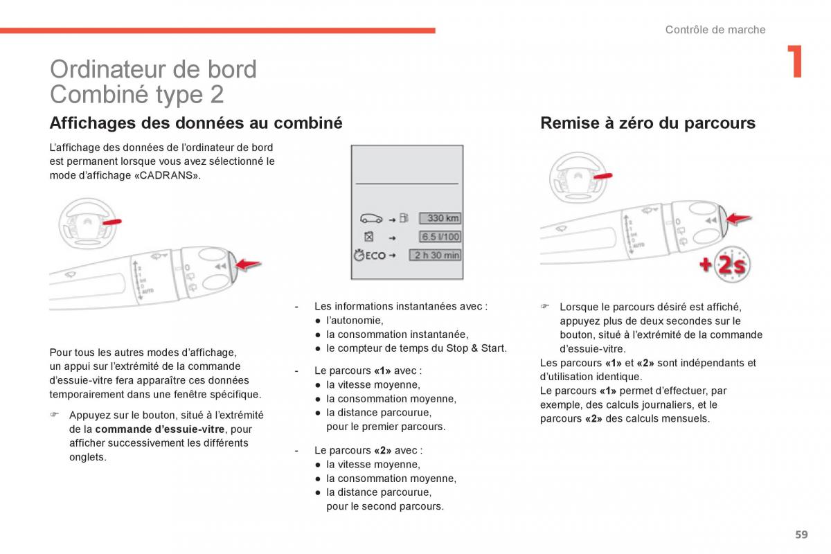 Citroen C4 Picasso Grand Picasso II 2 manuel du proprietaire / page 61