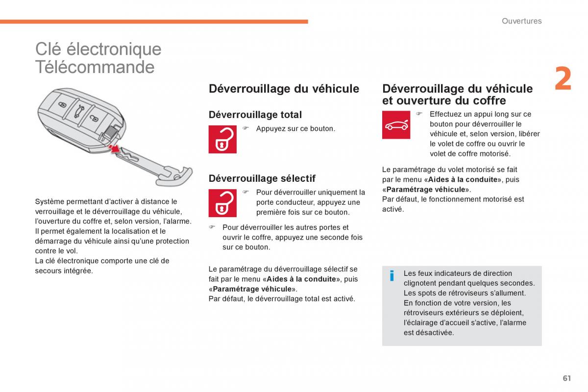 Citroen C4 Picasso Grand Picasso II 2 manuel du proprietaire / page 63